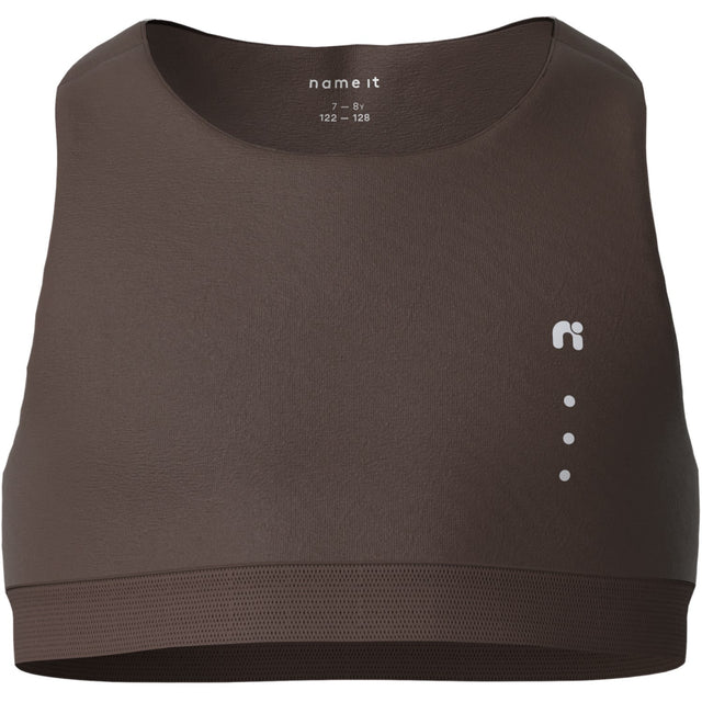 Name It Chocolate Martini Nkfdiana Sl Cropped Slim Top