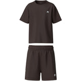 Name It Chocolate Martini Nkndemu Ss Nreg Shorts Sæt