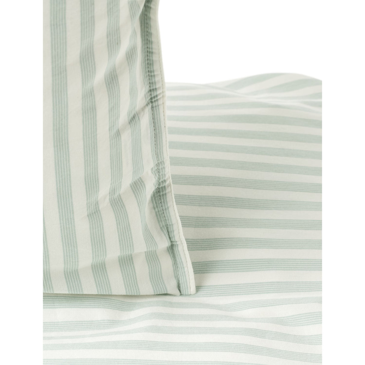 Studio Feder Soft Mint Stripe Sengetøj Percale
