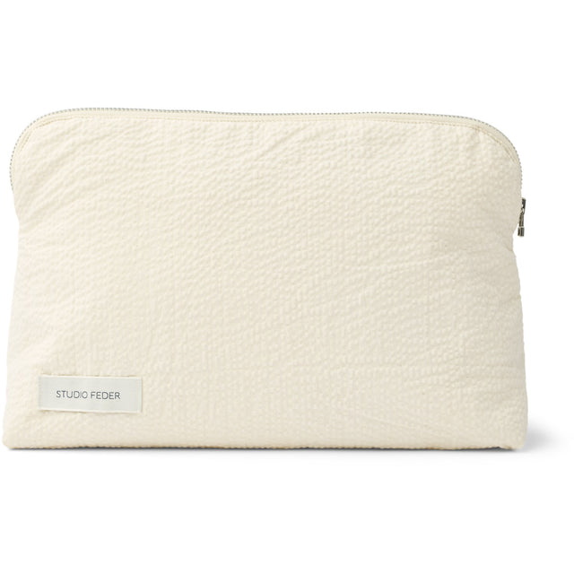 Studio Feder Undyed Celia Toilettaske Seersucker