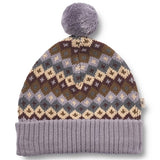 Wheat Beanie Strik Nolo Multi Lavender