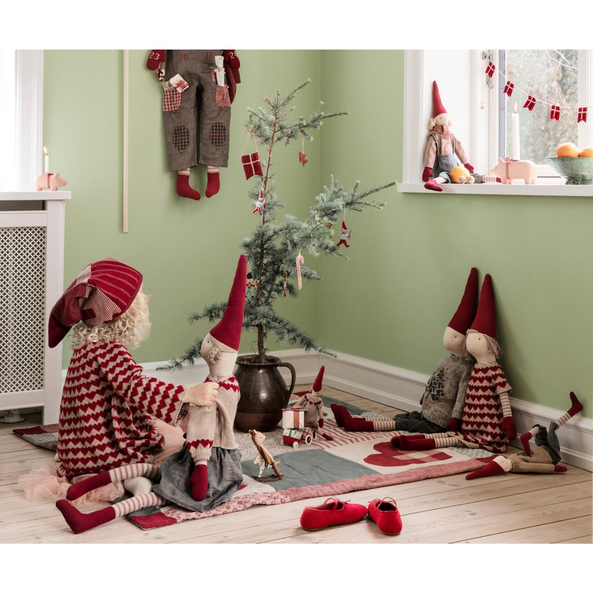 Maileg Strikket Sweater - Hjerter