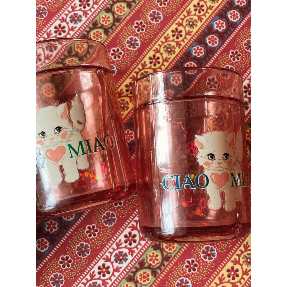 Konges Sløjd Ciao Miao 2 Pak Glitter Cups