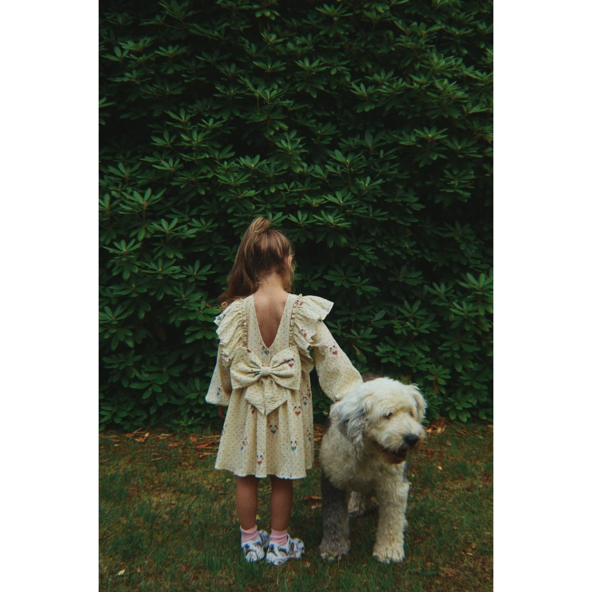 Konges Sløjd Dot Miao Mist Elin Sløjfe Kjole GOTS