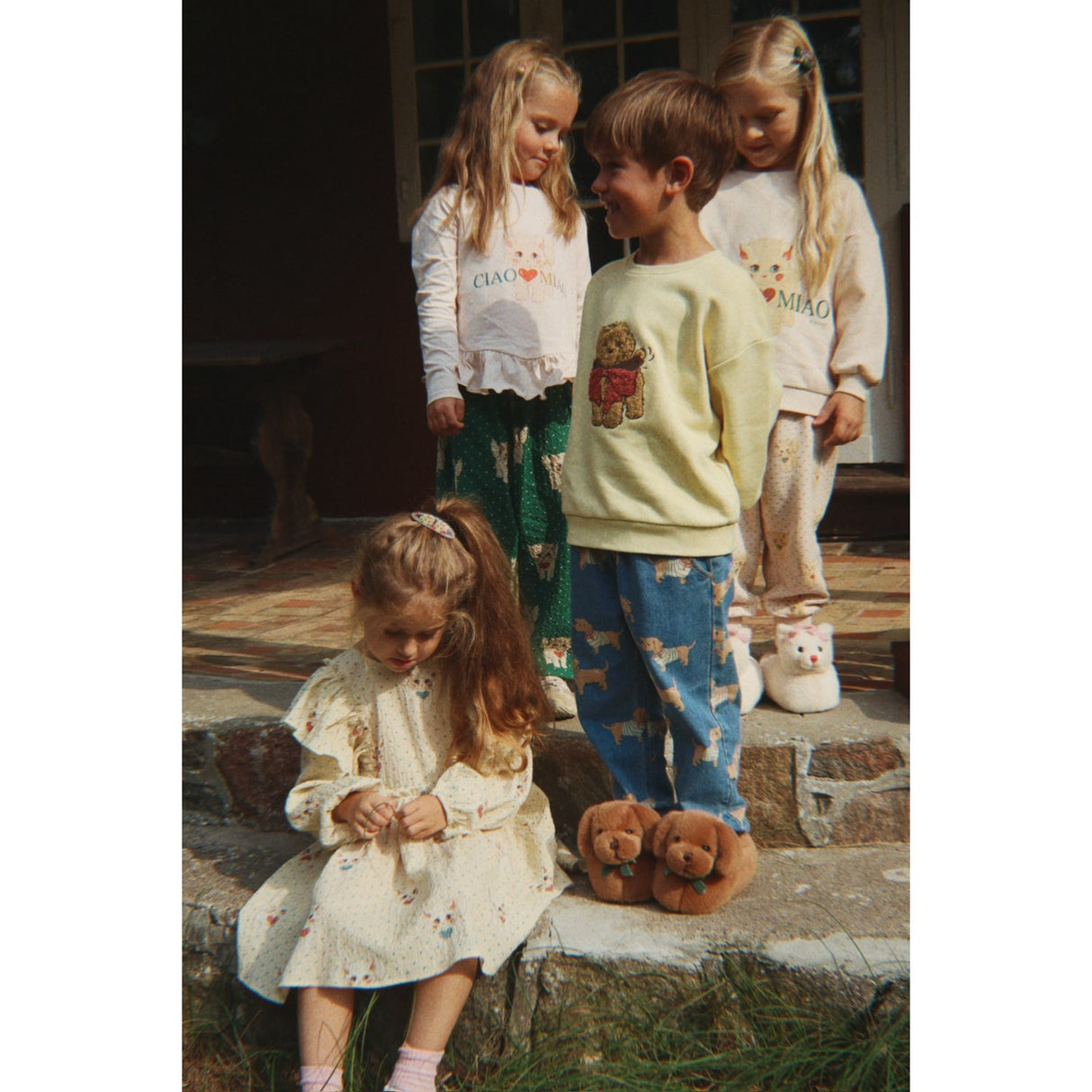 Konges Sløjd Shake It Puppy Sweatshirt GOTS