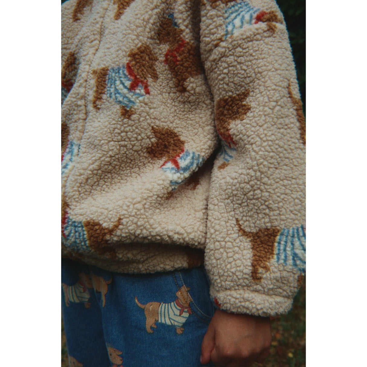 Konges Sløjd Bassotto Jody Bamse Jakke Grs