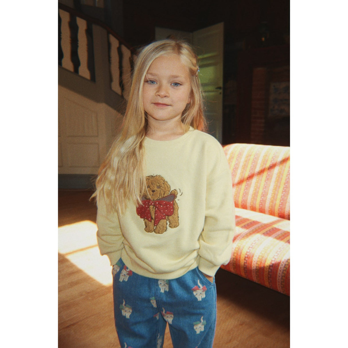 Konges Sløjd Shake It Puppy Sweatshirt GOTS