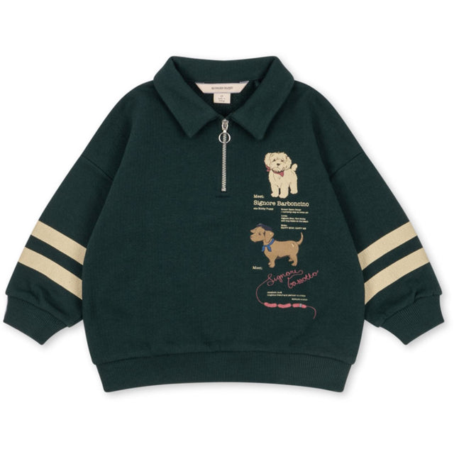 Konges Sløjd Pine Grove Doggy Half Zip Polo Ocs