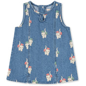 Konges Sløjd Bow Kitty Denim Magot Kjole Gots