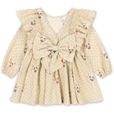 Konges Sløjd Dot Miao Mist Elin Sløjfe Kjole GOTS