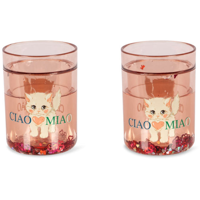 Konges Sløjd Ciao Miao 2 Pak Glitter Cups