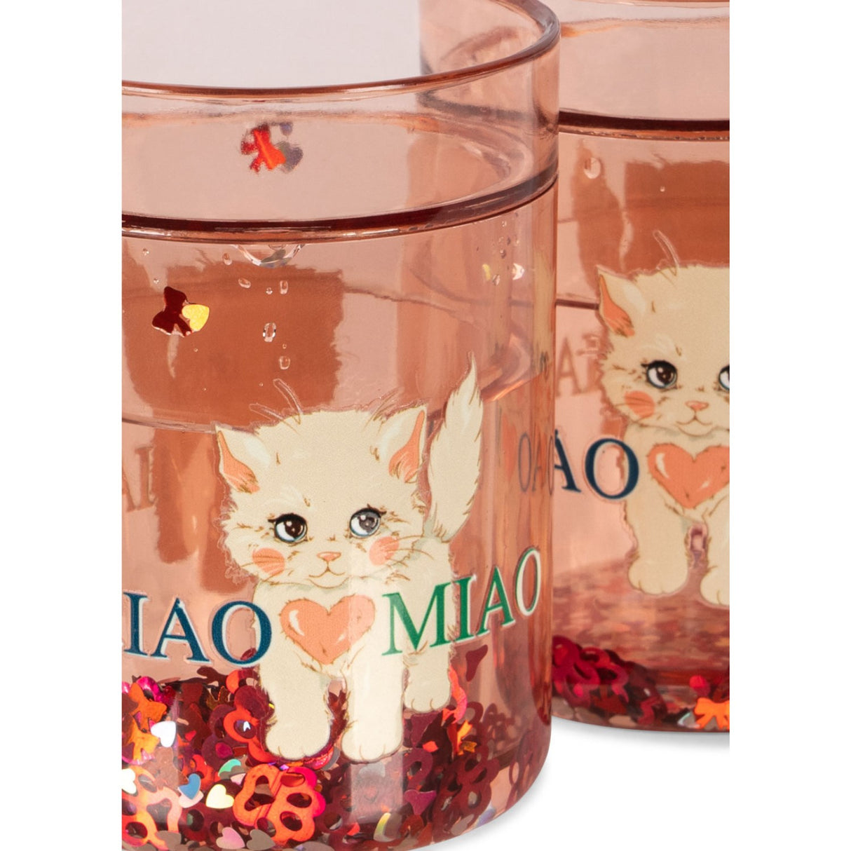 Konges Sløjd Ciao Miao 2 Pak Glitter Cups