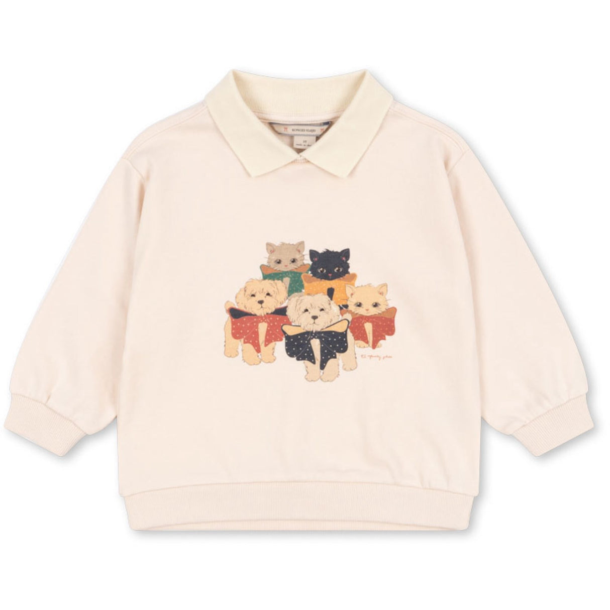 Konges Sløjd Family Photo Spotty Ls Polo GOTS