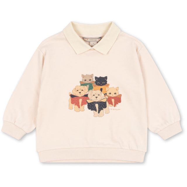 Konges Sløjd Family Photo Spotty Ls Polo GOTS