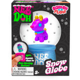 NeeDoh Squish N Flow Snow Globe 3 Asst. CDU