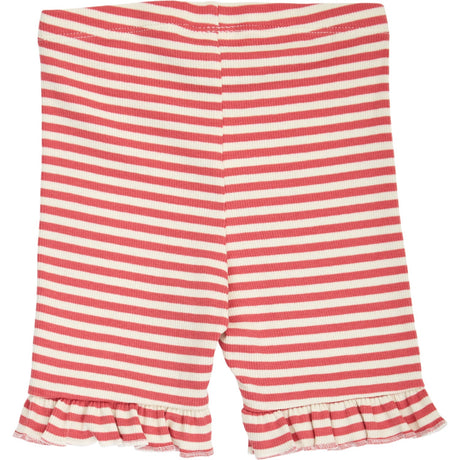 Müsli Mineral Red/ Tofu Rib Stripe Flæse Shorts