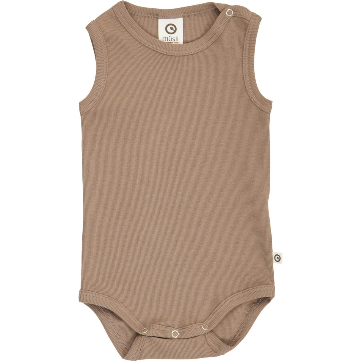 Müsli Walnut Rib Sleeveless Body