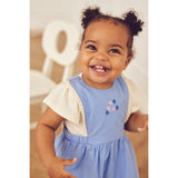 Müsli Shell Blue Spring Pinafore Kjole Baby
