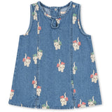 Konges Sløjd Bow Kitty Denim Magot Kjole Gots