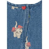 Konges Sløjd Bow Kitty Denim Magot Kjole Gots