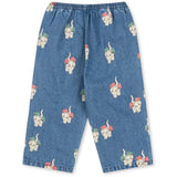 Konges Sløjd Bow Kitty Denim Magot Slit Bukser GOTS