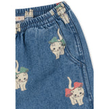 Konges Sløjd Bow Kitty Denim Magot Slit Bukser GOTS