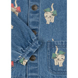 Konges Sløjd Bow Kitty Denim Magot Krave Jakke GOTS