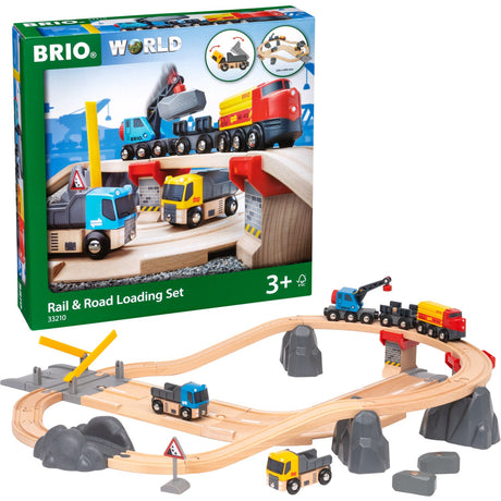 BRIO® 33210 Tog- Og Vejbane, Lodsesæt
