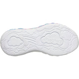 Skechers Silver S-Lights: Eternal Heart Lights