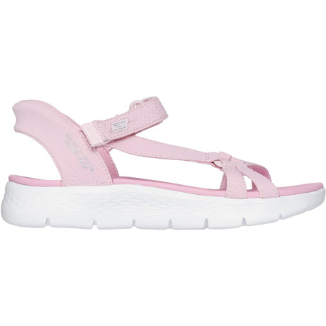 Skechers Pink Go Walk Flex Sandal