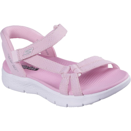 Skechers Pink Go Walk Flex Sandal