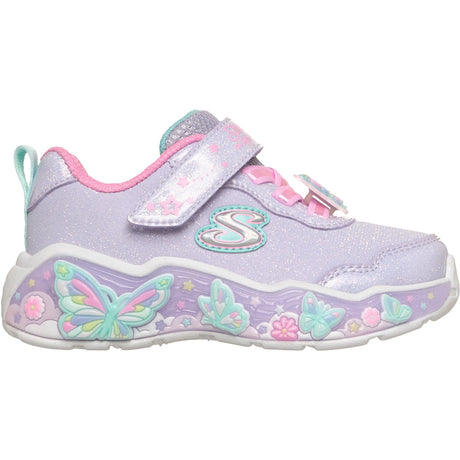 Skechers Purple S Lights\Xae - Lil Butterfly Bliss
