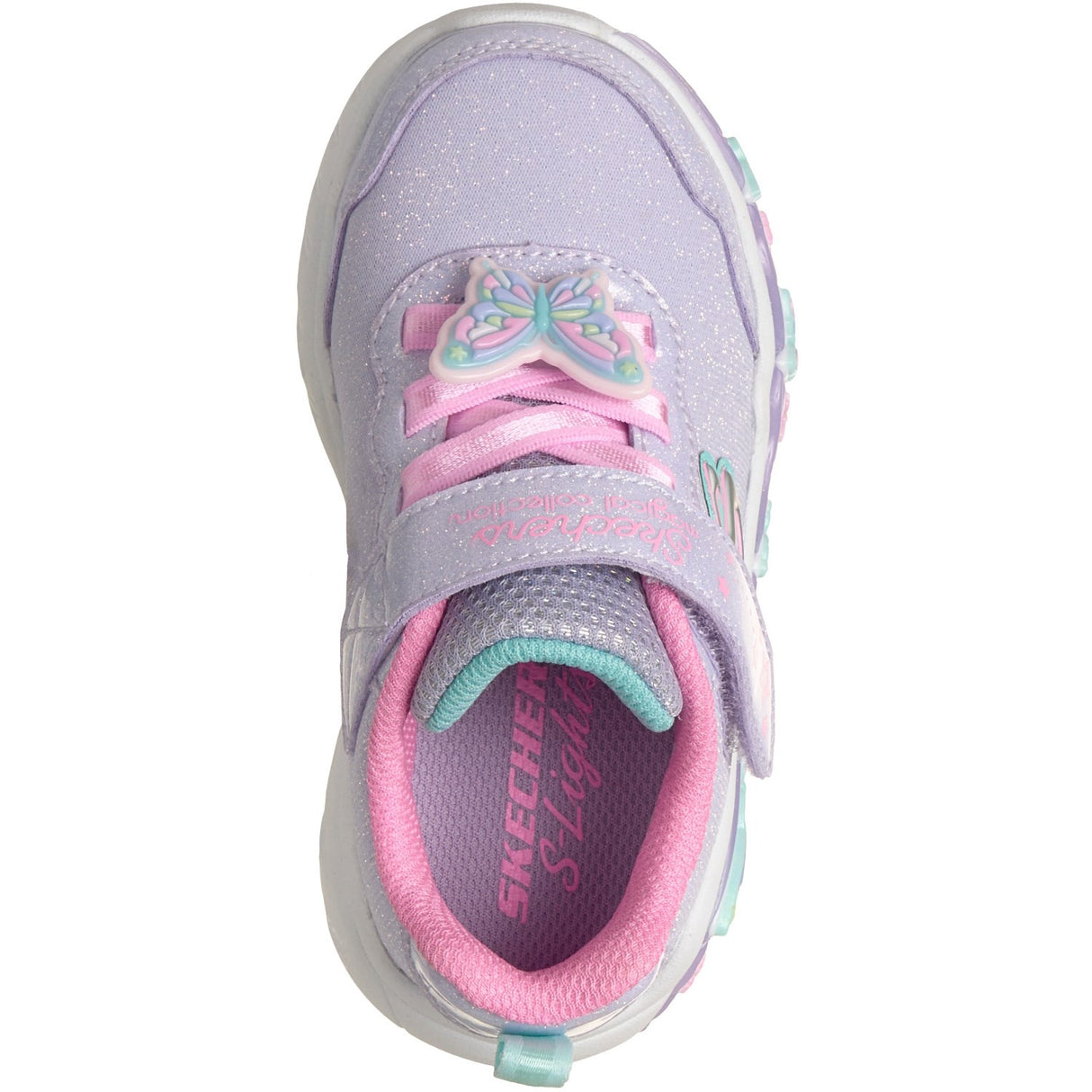 Skechers Purple S Lights\Xae - Lil Butterfly Bliss