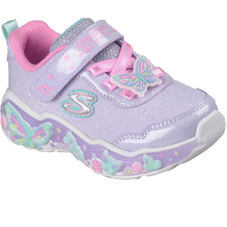Skechers Purple S Lights\Xae - Lil Butterfly Bliss