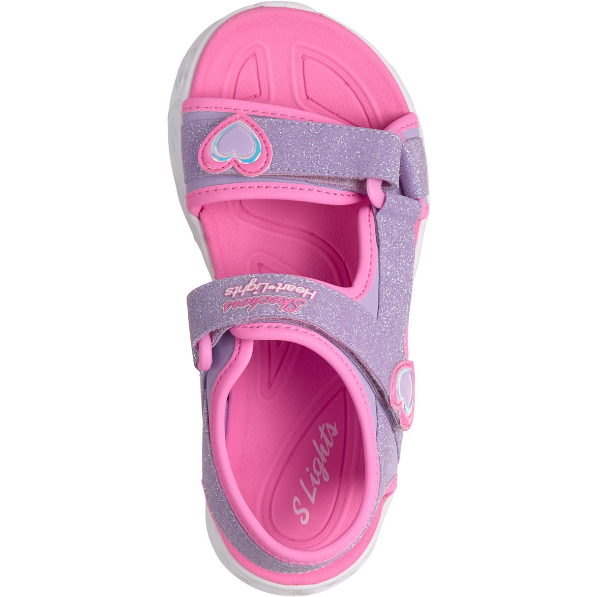 Skechers Purple Heart Lights Sandaler