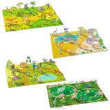 Djeco Kreativ Stående Klistermærker, Dyr