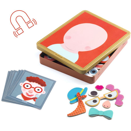 Djeco Inzebox Magnet Leg, Portrætter