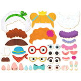 Djeco Inzebox Magnet Leg, Portrætter