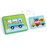 Djeco Inzebox Magnet Leg, Køretøjer