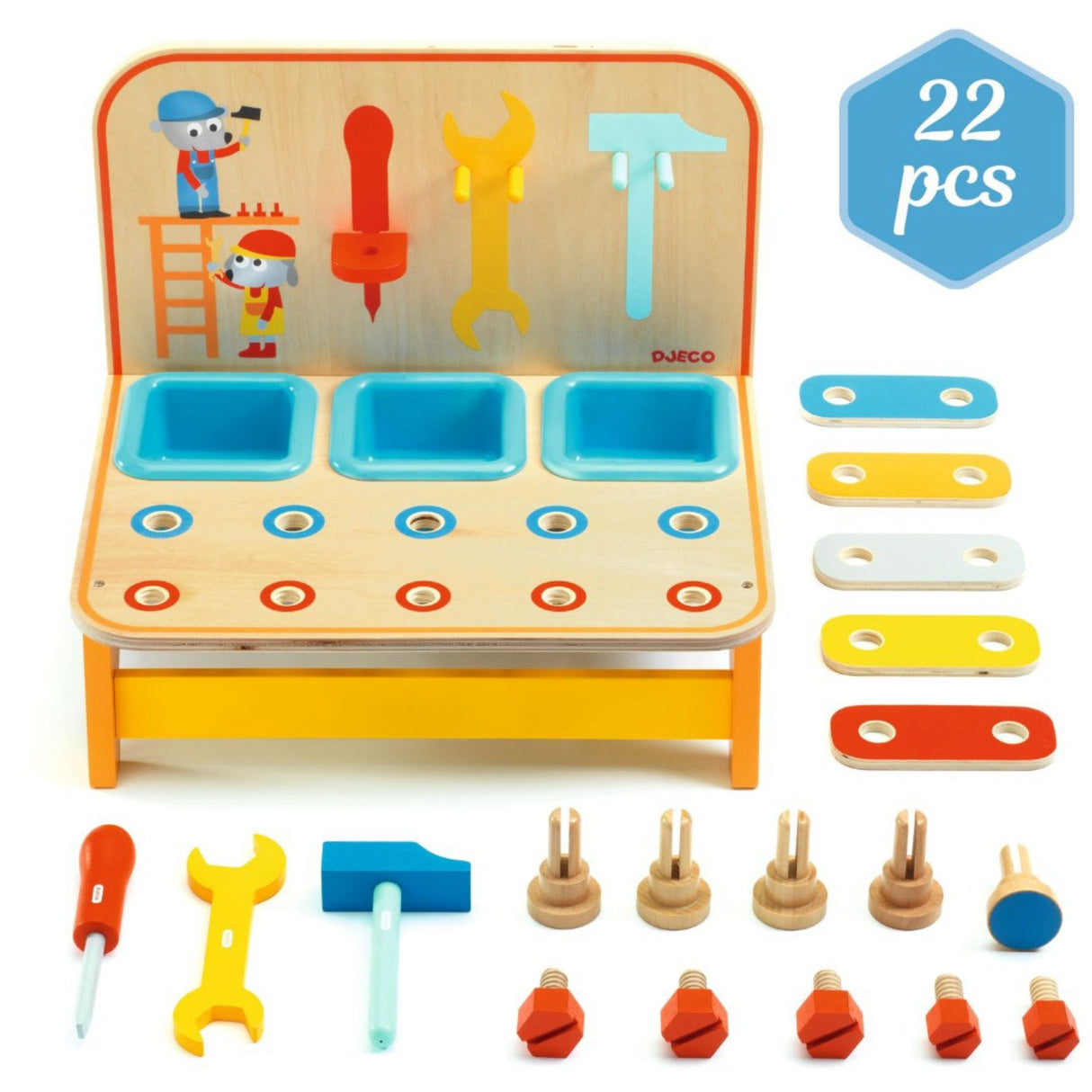Djeco Bricotoo, Værktøjsbænk
