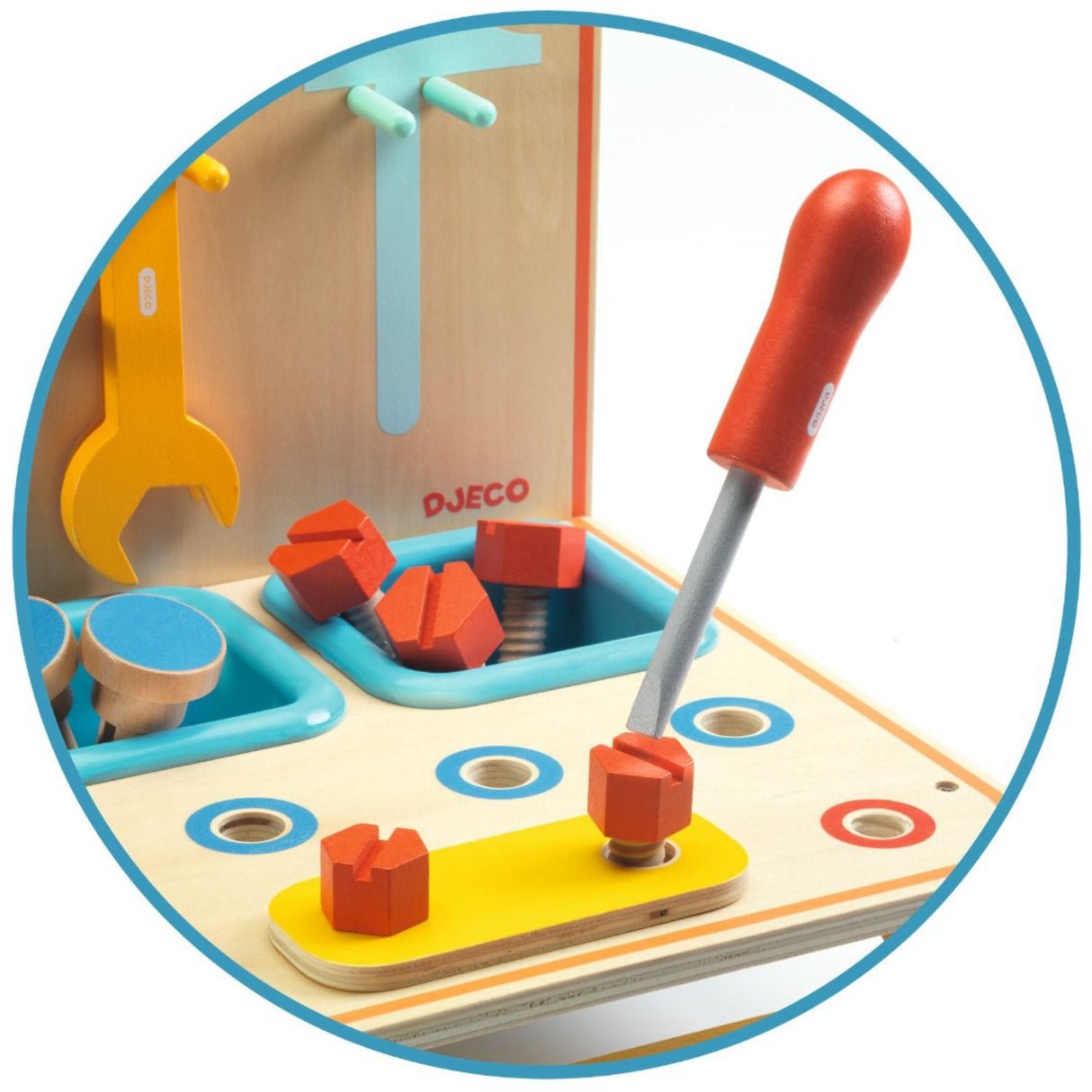 Djeco Bricotoo, Værktøjsbænk