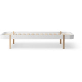 Oliver Furniture Wood Lounger Seng Hvid/Eg