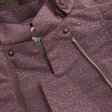 En Fant Rose Taupe Baby Flyverdragt W. Flæser