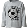 Name It Light Grey Melange Nkmdorak Ls Nreg Top