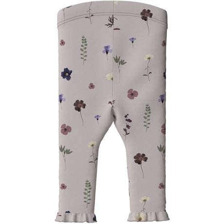 Name It Lilac Ash Nbffilulu Xsl Leggings