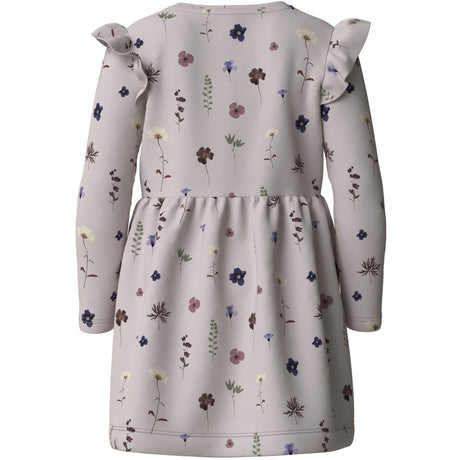 Name It Lilac Ash Nmffilulu Ls Kjole