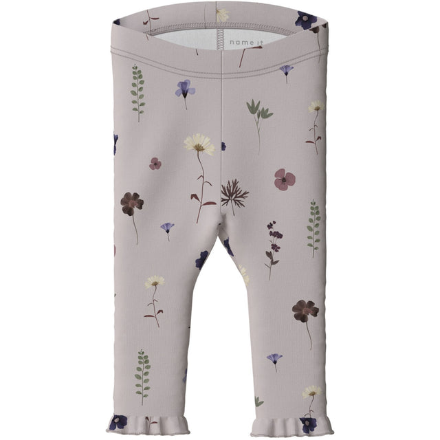 Name It Lilac Ash Nbffilulu Xsl Leggings