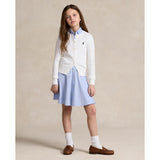 Polo Ralph Lauren Optic White W/ Navy Cardigan