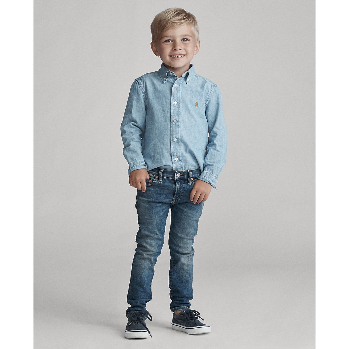 Polo Ralph Lauren Lt Blue Sport Skjorte