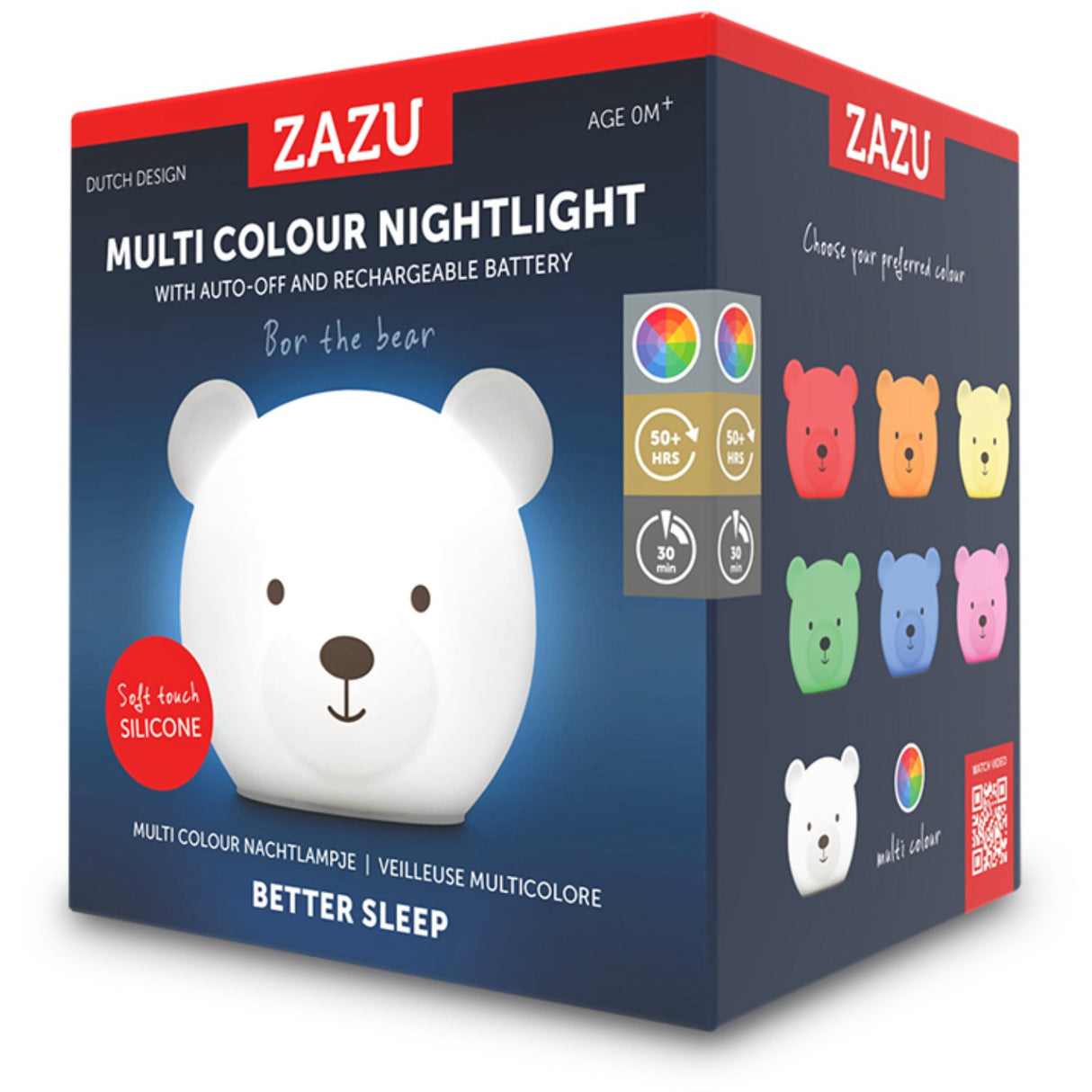Zazu White Bor The Bjørn Nightlight